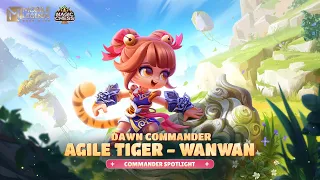 Commander Spotlight | Agile Tiger | Wanwan | Magic Chess | Mobile Legends: Bang Bang