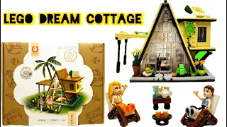 how to build Lego dream cottage :build Lego house-LEGO Speed Build