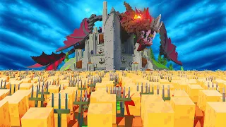 10,000 Villagers VS Unbreakable Castle