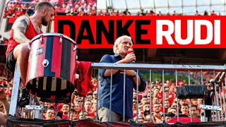 Völler on the fence | Rudi's emotional day at the farewell in Leverkusen