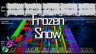 『Black MIDI / Synthesia 3D』 Frozen Snow | Frozen Snow