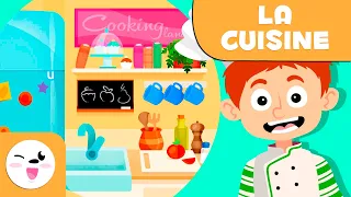 LA CUISINE | Objets de la maison | Vocabulaire pour les enfants