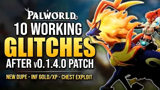 Palworld 10 - GLITCHES that WORK AFTER LATEST PATCH - NEW DUPE / GOLD & XP /  SKIP BOSSES EXPLOIT