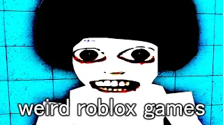 Exploring More Strange Roblox Games