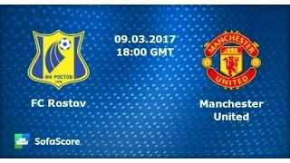 Rostov Manchester United EUROPA LEAGUE 09 03 2017 Highlights HD