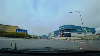 Анадырь. Проезд по центру города