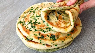 I have never eaten SUCH DELICIOUS flatbreads, Grandma taught. No oven! Fast and tasty.