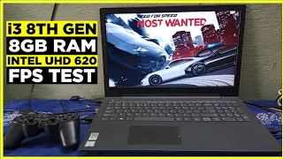 NFS Most Wanted 2012 Game Tested on Low end pc|i3 8GB Ram & Intel UHD 620|Fps Test|