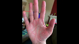 Head and Heart Lines in Palm