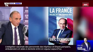 Eric Zemmour était face à Jean-Jacques Bourdin sur RMC: l'interview en intégralité