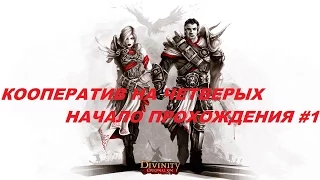 КООПЕРАТИВ НА ЧЕТВЕРЫХ - Divinity - Original Sin -НАЧАЛО ПРОХОЖДЕНИЯ #1