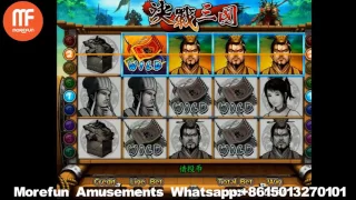 IGS Borden Three Kingdom Legend casino slot machine