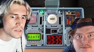 XQC PLAYS KEEP TALKING AND NOBODY EXPLODES with Jesse