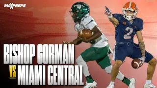 🔥🔥 #2 BISHOP GORMAN VS #6 MIAMI CENTRAL GOES DOWN TO THE WIRE IN THE GAME OF THE YEAR SO FAR 🔥🔥