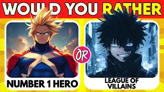 Would You Rather My Hero Academia Edition | Top 50 Boku No Hero Academia