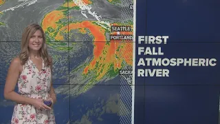 1st Atmospheric River of the season takes aim at West Coast | California Water & Weather