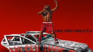 Lil Wayne -Take Over Freestyle Lyric Video (Official)