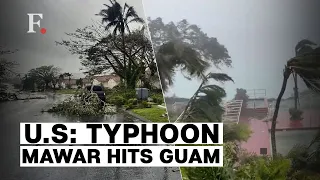 Typhoon Mawar Hits US Island Of Guam | Firstpost Earth