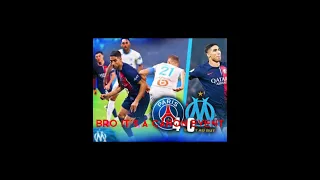 PSG DESTROYED MARSEILLE(4-0)-FRENCH CLASSICO🇫🇷🔥-#viral#messi#ronaldo#marseille#psg#hakimi#dembele