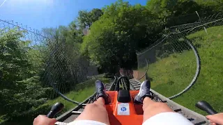 Toboggan ride at Eifel Park (Germany)