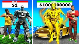 Upgrading POOR IRONMAN into RICH IRONMAN in GTA 5!