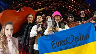 LIVE REACTION TO EUROVISION SONG CONTEST 2022 WINNER - UKRAINE (STEFANIA)