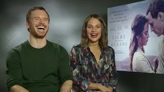 The Light Between Oceans: Michael Fassbender explains getting into character with Alicia Vikander