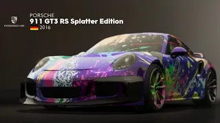 The Crew 2 - Porsche 911 GT3 RS Splatter Ed. showcase (unlock and test drive + Settings and tune)