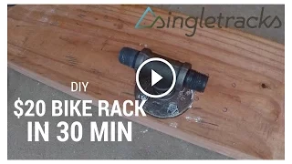 DIY: How To Build a Fork Mount Bike Rack for $20 in 30 Minutes