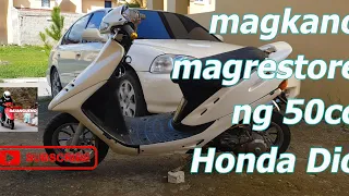 Magakano Magrestore ng 50cc Honda Dio
