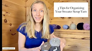 Stash Organization Tips: Your Sweater Scrap Yarn Bin
