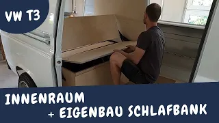 VW T3 Restauration | Innenausbau + Eigenbau Schlafbank