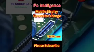 how to replace broken lcd connector ll mobile display connector repair ll SUB PCB connector Change