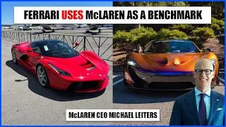 Ferrari Uses McLaren as a Benchmark to Build Their Vehicles