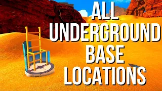 Where to Find ALL 📍 Underground Bases - Planet Crafter Guide