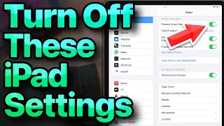 20 iPad Settings You Need To Turn Off Now [2023]