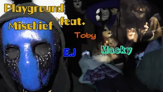 PLAYGROUND MISCHIEF feat. Ticci Toby, Eyeless Jack, and Masky!