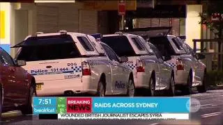 Raids across Sydney