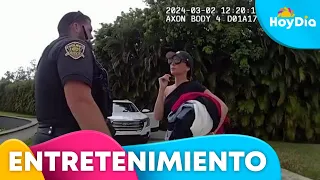 Revelan imágenes del policía que fue a la casa de William | Hoy Día | Telemundo