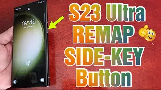 Samsung Galay S23 Ultra How to REMAP-SIDE KEY Button|ADD Power Button|Disable Camera|Set To Open APP