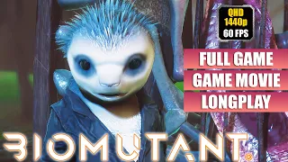 BIOMUTANT [Full Game Movie - All Cutscenes Longplay] Gameplay Walkthrough No Commentary [1440p60 PC]