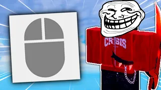 Trolling Try-Hards With FASTEST AUTO CLICKER | Roblox Blade Ball...