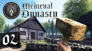 Medieval Dynasty Part 2 - NEW OPEN WORLD RPG SURVIVAL GAME!