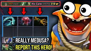 How to delete Medusa with this WTF items!!! New Techies Boss!!