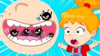 Novo episódio! Groovy o Marciano desenhos animados educativos para crianças | Aprenda a escovar