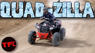 The 2021 Polaris Scrambler XP 1000 S Is One Of The CRAZIEST ATVs Ever Made, But Can It Jump?