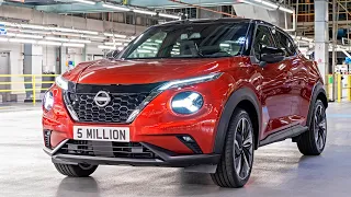 2023 Nissan Juke Hybrid PRODUCTION Line in the UK