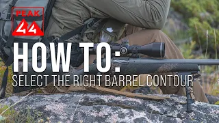 How to Select The Right Barrel Contour
