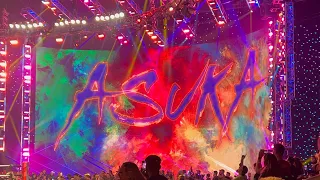Asuka LIVE ENTRANCE AT RAW 3/13/23