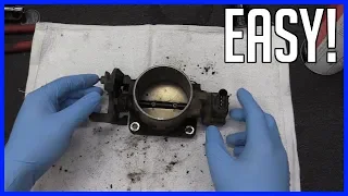 How to Service Throttle Body Housing and Plate Ford F-150 4.6L V8 1997–2003 | EASY!